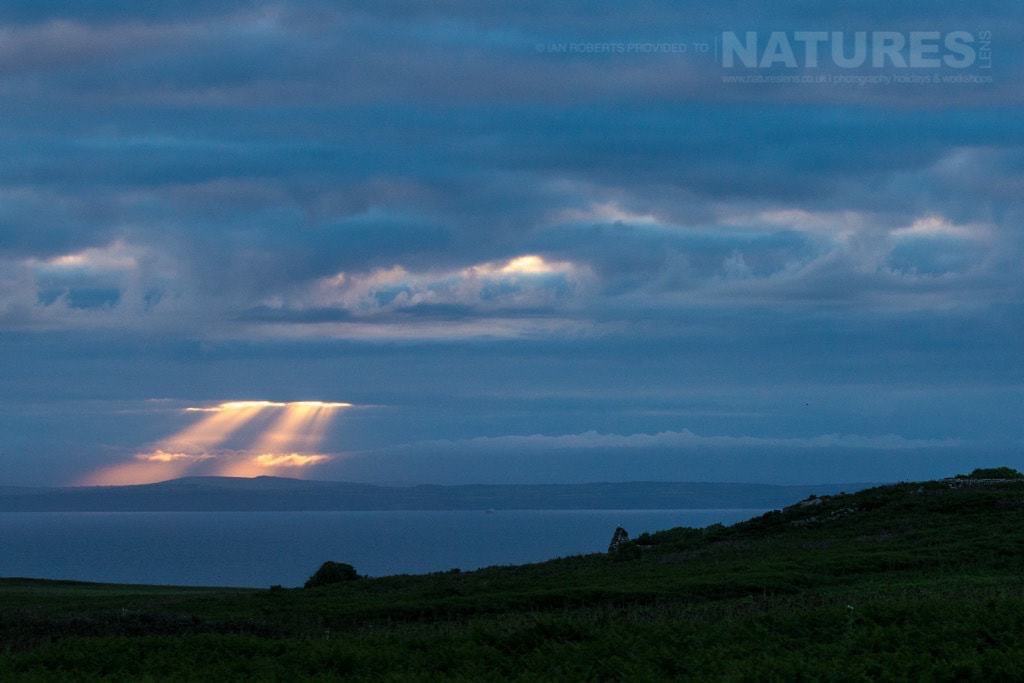 Literally The Last Rays Of Sun Setting Over Skomer Island - Photographed During The Natureslens Skomer'S Puffins Photography Holiday