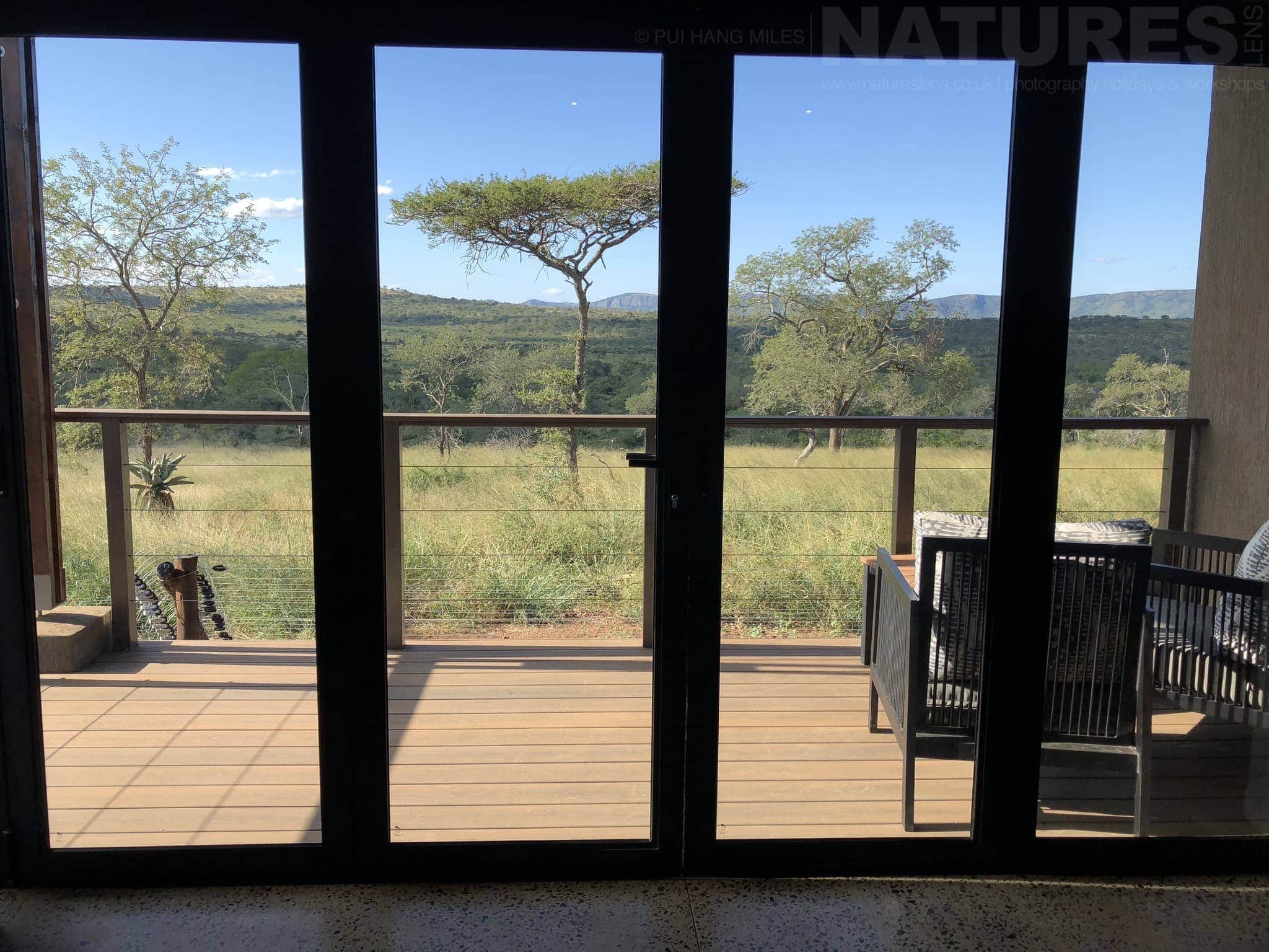 The View From One Of The Bedrooms At Zimanga Reserve The Location For The Natureslens Wildlife Of Zimanga Photography Holiday