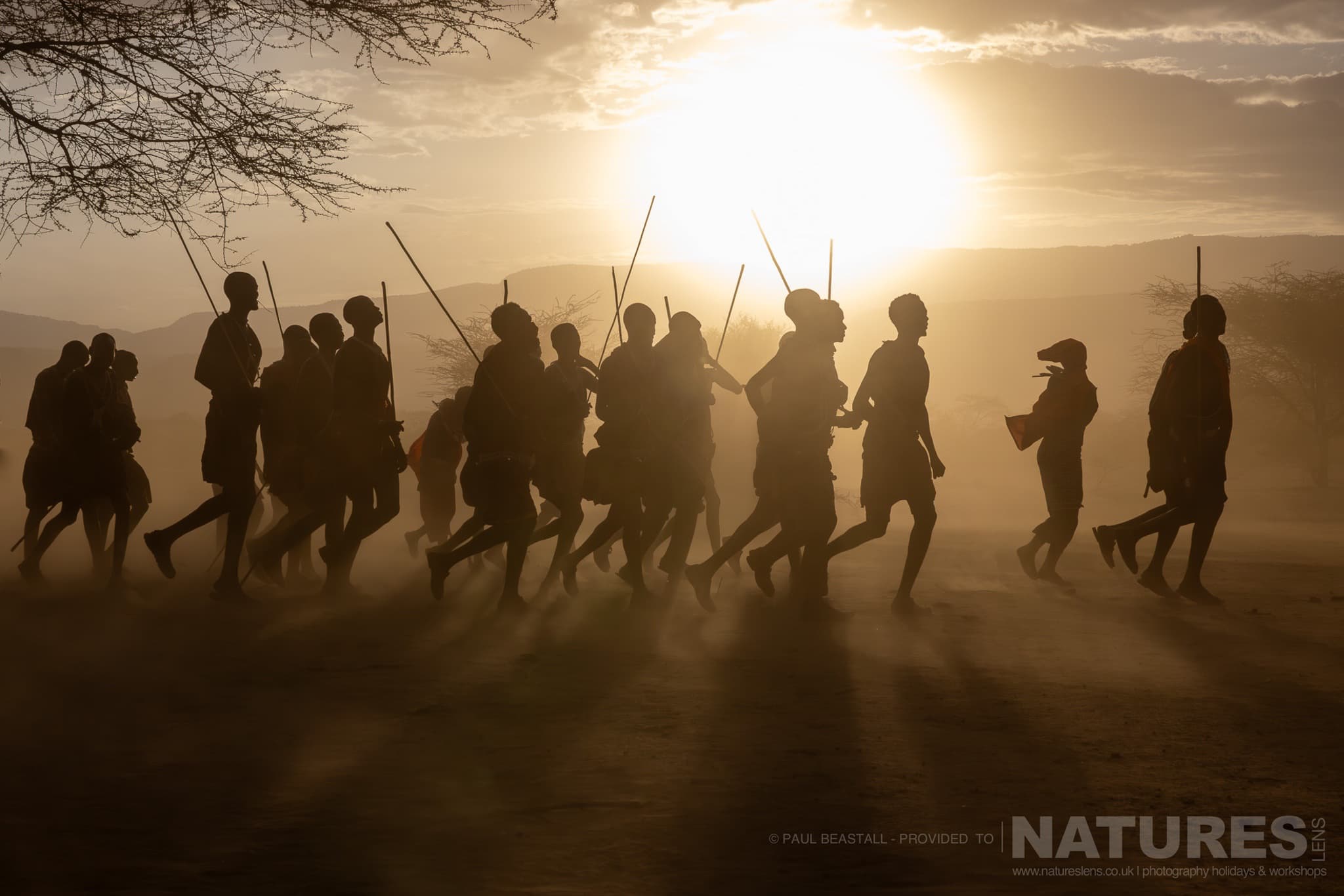 A Group Of Traditional Maasai Warriors Photographed By Paul Beastall During A Photography Holiday In The Southern Great Rift Valley With Natureslens