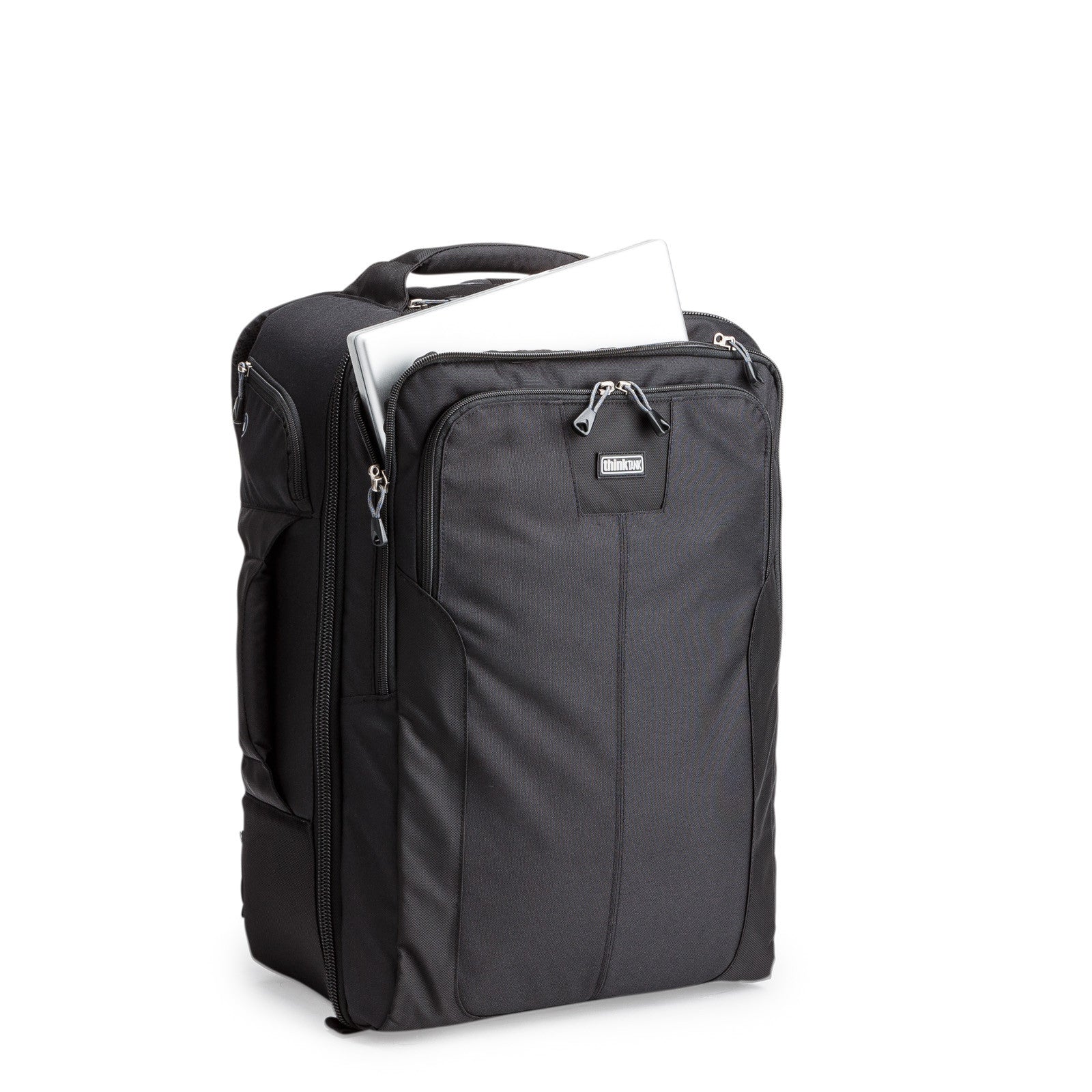 Think Tank Airport Accelerator With Laptop In Rear Compartment Think Tank Airport Accelerator Camera Backpack With A Laptop Slipped Into Its Rear Compartment